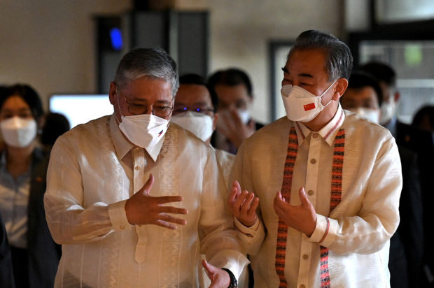 Wang Yi Enrique Manalo ph philippines china dialogue