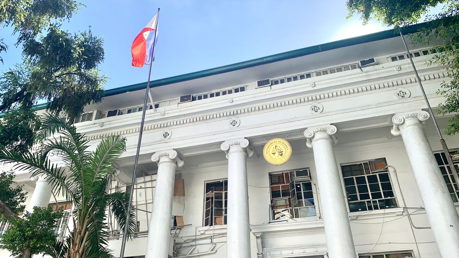 Department of Justice building facade