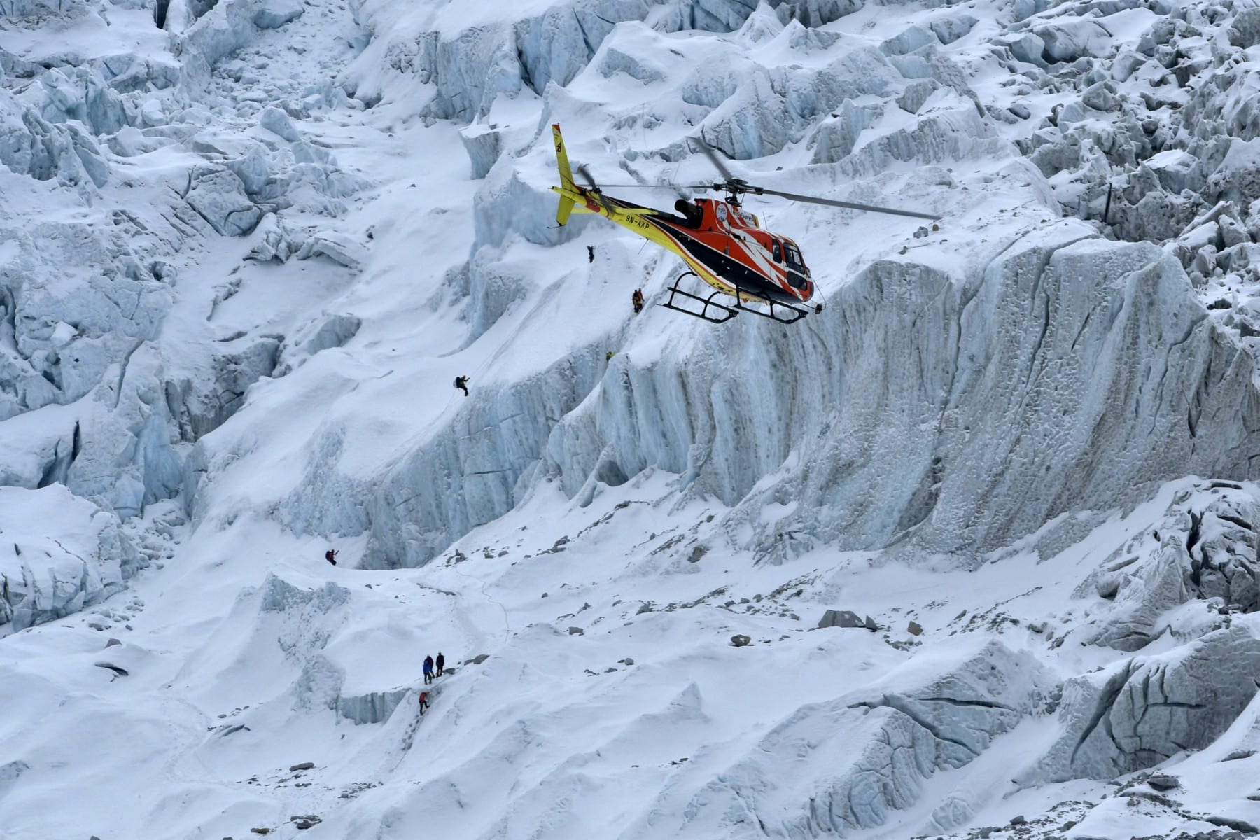 Nepal suspends helicopters in Everest region after protests