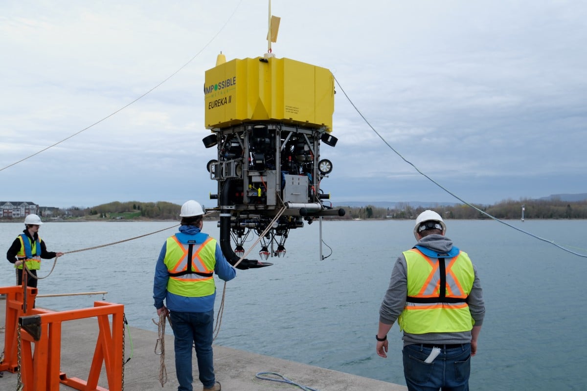 In Canada lake, robot learns to mine without disrupting marine life
