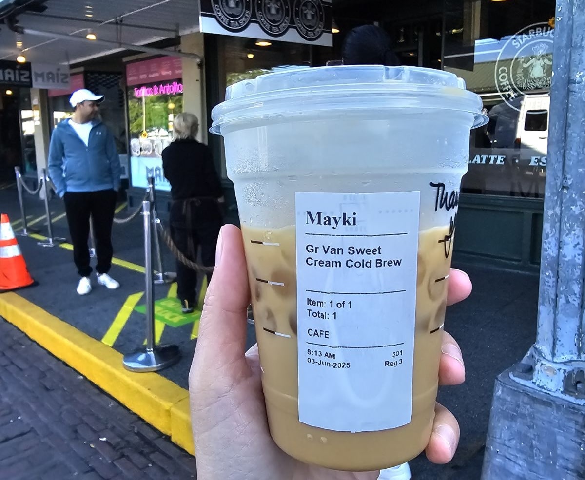 PHOTO: Ate Mikee's cafe labeled as “Mayki.”