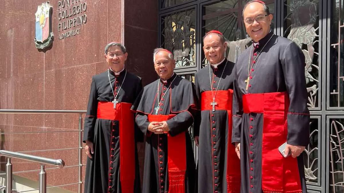 CBCP: 3 Filipino cardinals eligible to enter Vatican conclave